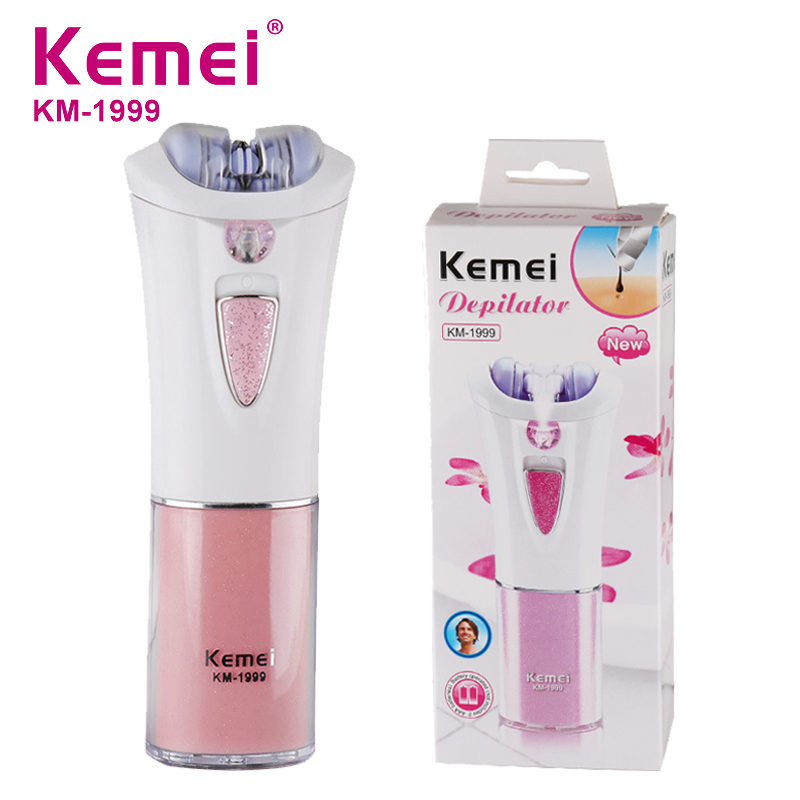 Epilator Wireless - Kemei KM-1999 آلة إزالة الشعر الكهربائية