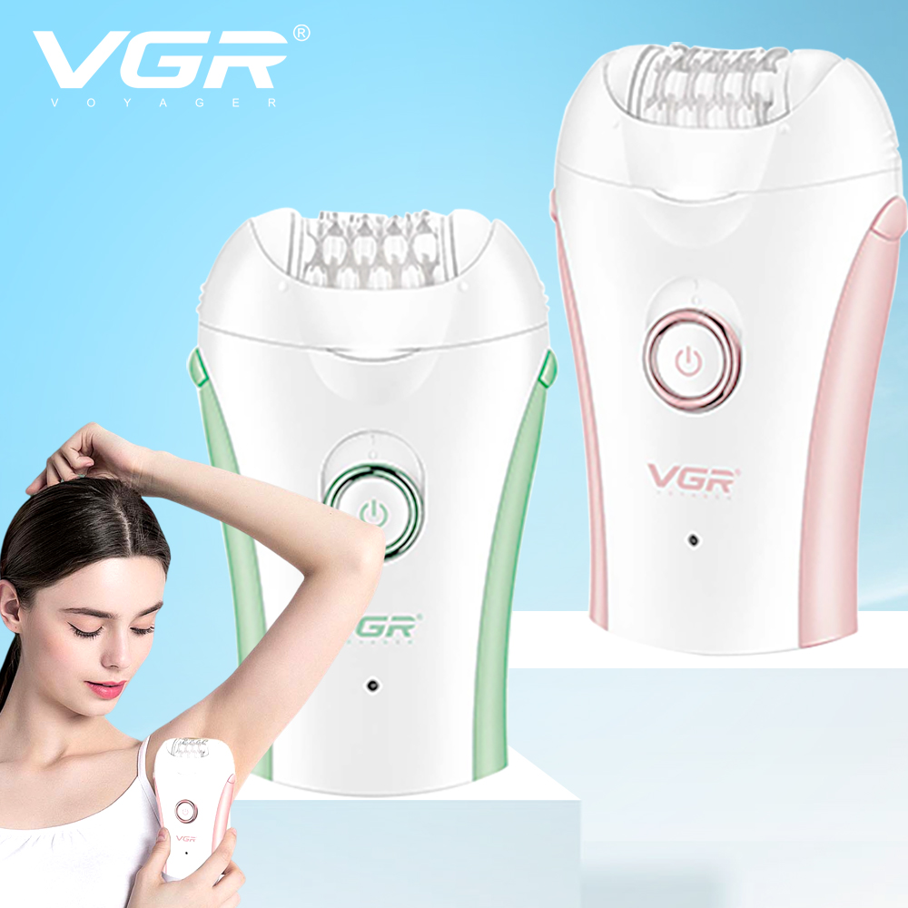 Epilator Wireless - جهاز إزالة الشعر الاحترافي VGR قابلة