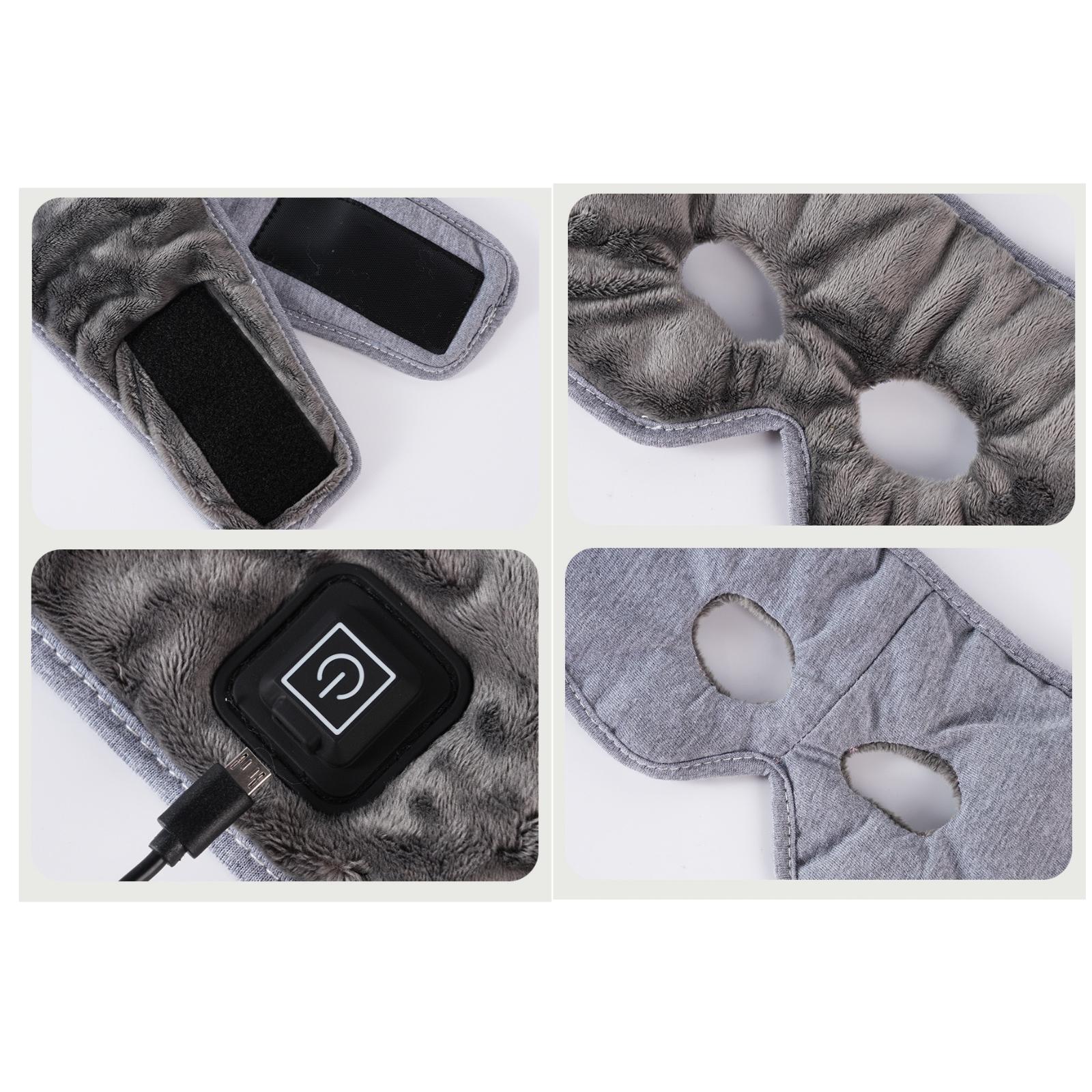 Eye Mask Heated - قناع نوم قطني مزود بمنفذ USB