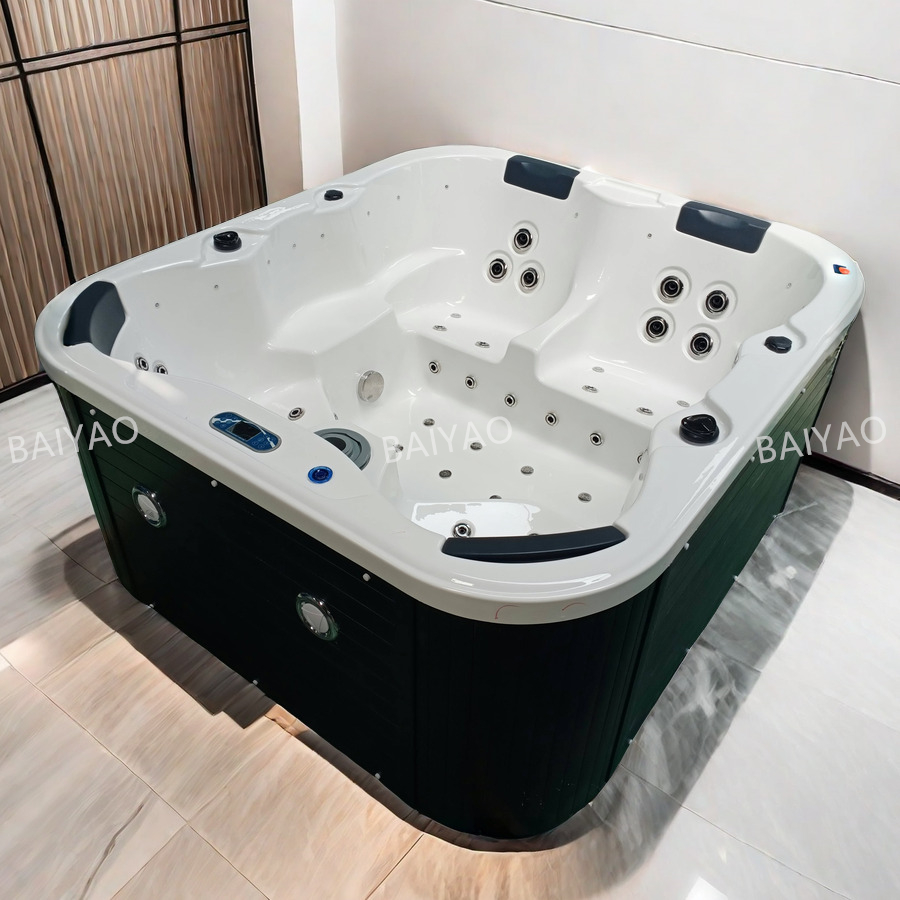 Spa Wellness Retreat - فاخر العافية تراجع 4 أشخاص الاكريليك
