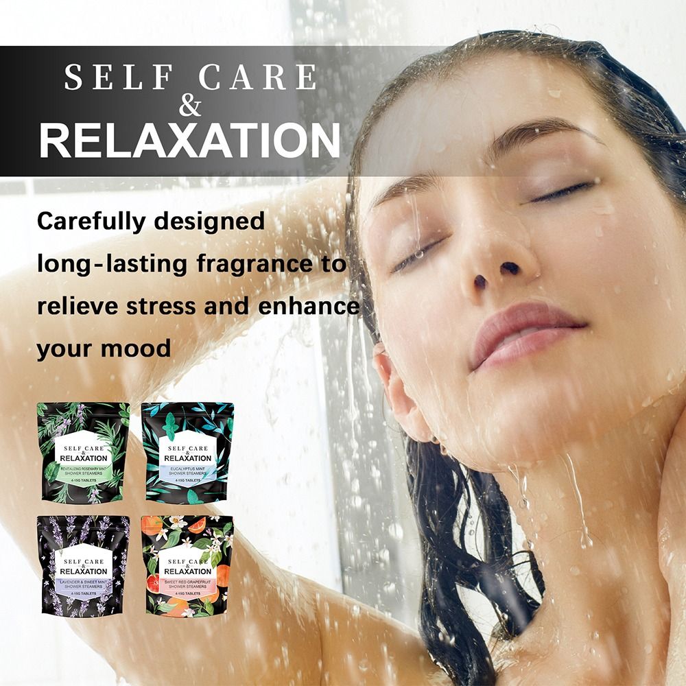 4 أقراص/عبوة من مكملات الاسترخ - مراجعة Shower Steamer Tablet وسعره