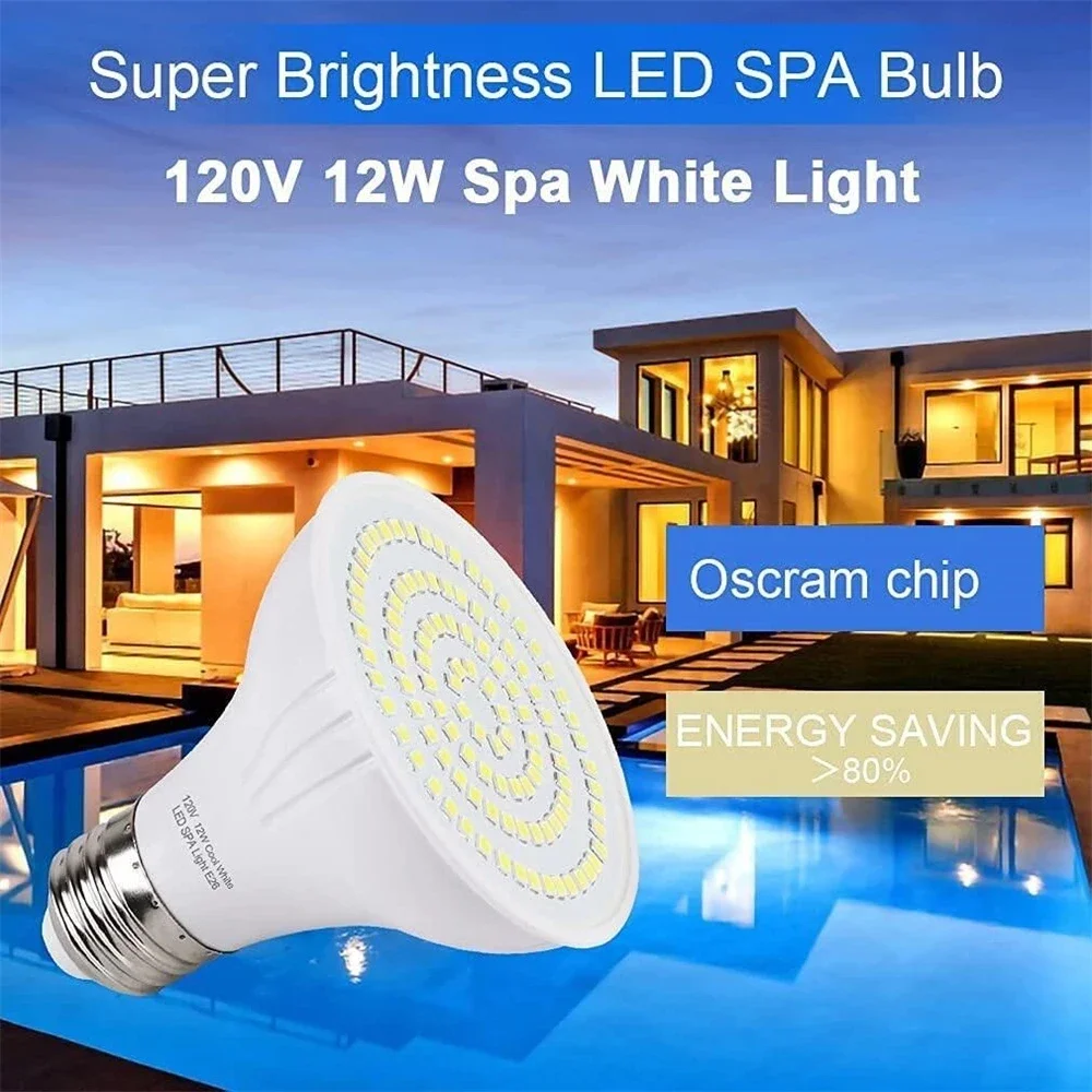 مصباح LED للسبا بقوة 12 واط، إ - مراجعة Xy Spa & Wellness وسعره