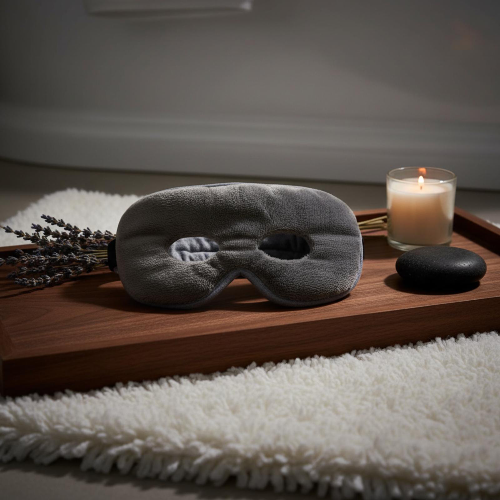 قناع نوم قطني مزود بمنفذ USB ق - مراجعة Eye Mask Heated وسعره