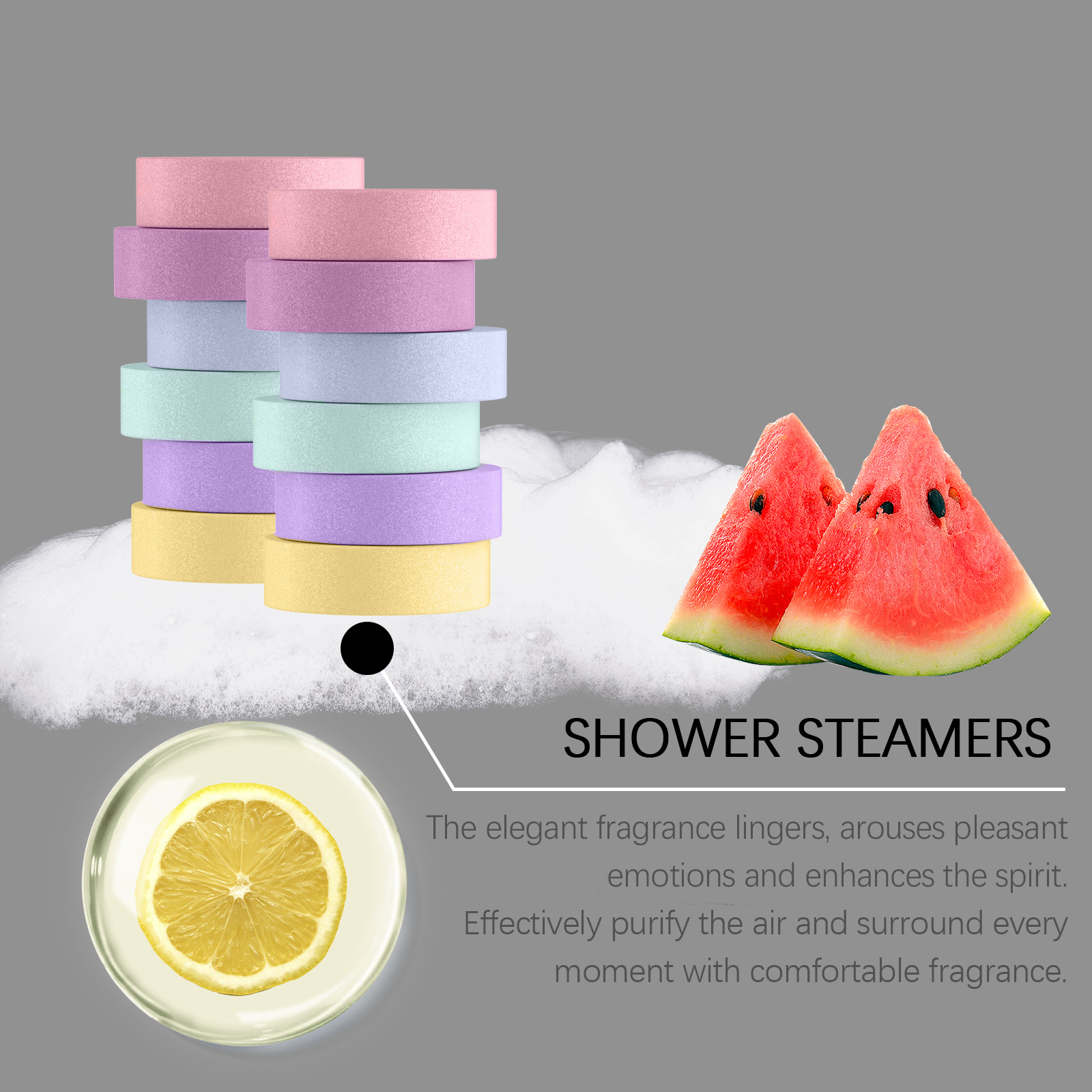 أقراص استحمام عطرية متعددة الر - مراجعة Shower Steamer Tablet وسعره