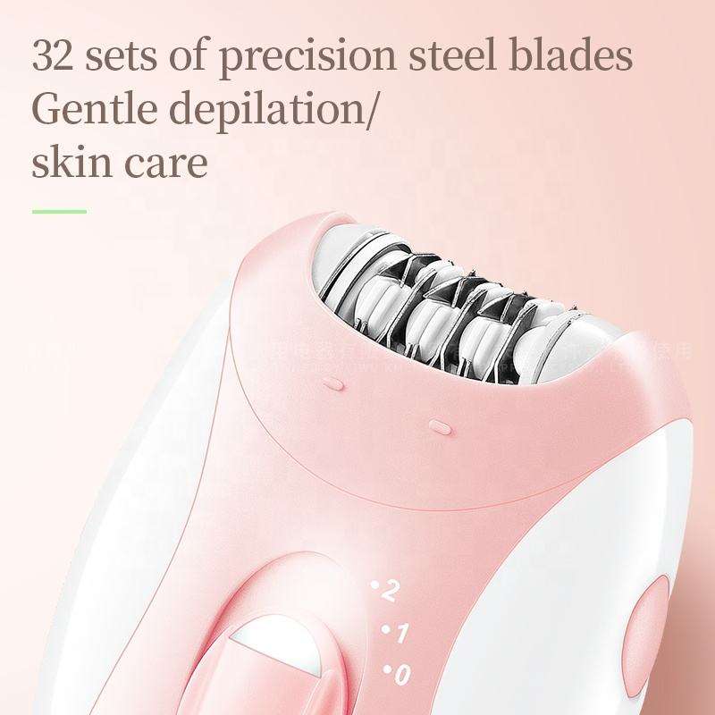 Kemei النساء لنزع الشعر الكهرب - مراجعة Epilator Wireless وسعره
