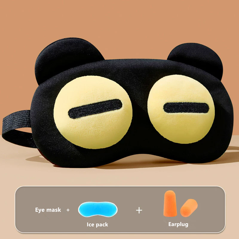 قناع عين على شكل دب لطيف للنوم - مراجعة Eye Mask Heated وسعره