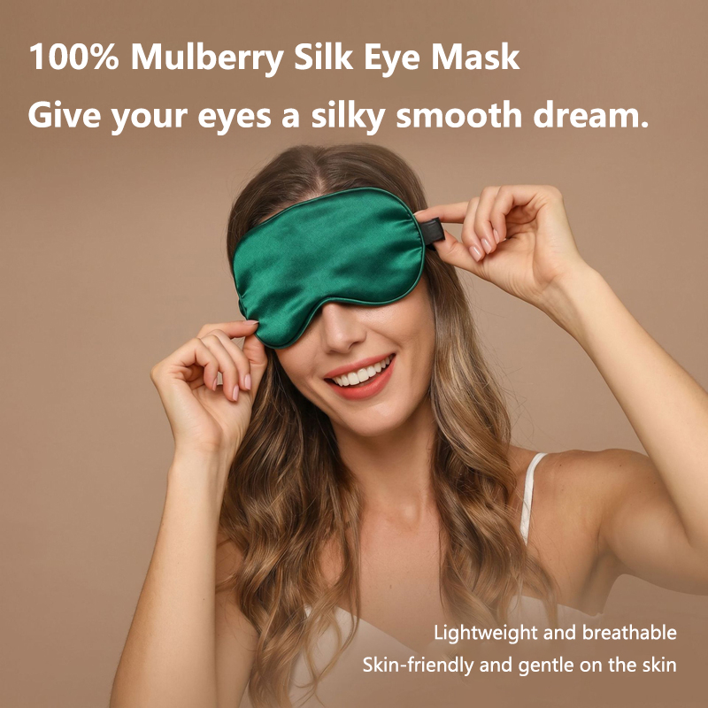 قناع نوم للعين من الحرير الجلي - مراجعة Eye Mask Heated وسعره