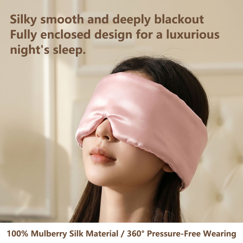 قناع نوم للعين من الحرير الجلي - مراجعة Eye Mask Heated وسعره