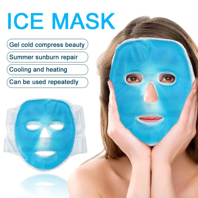 قناع تدليك للوجه بالثلج، كمادا - مراجعة Eye Mask Heated وسعره