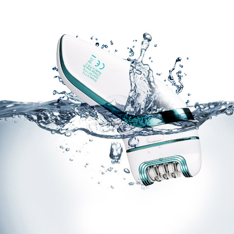 ماكينة إزالة الشعر للسيدات الأ - مراجعة Epilator Wireless وسعره