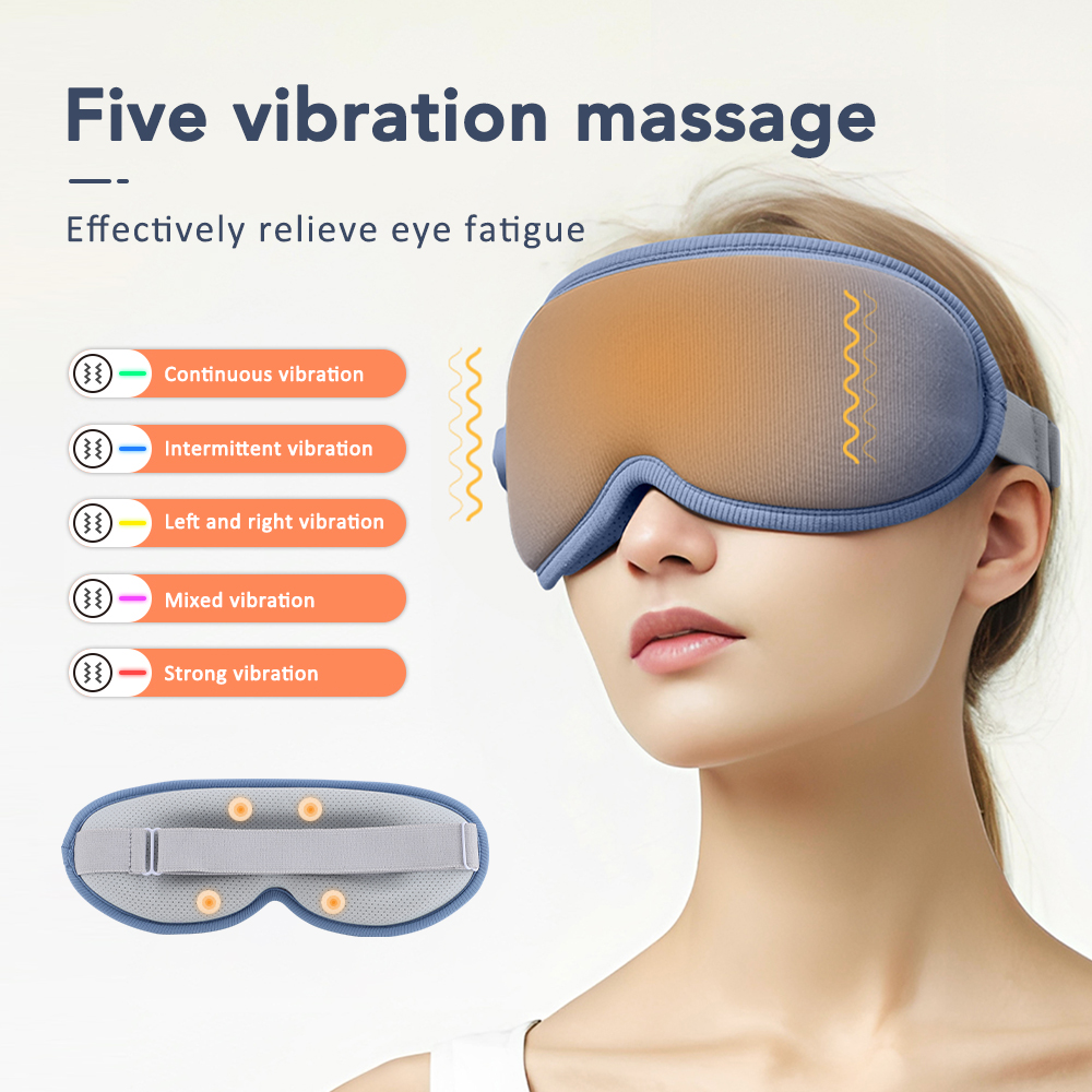 ثلاثية الأبعاد مدلك العين 5 ال - مراجعة Eye Mask Heated وسعره