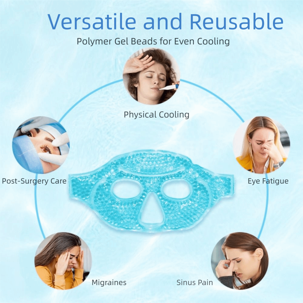 قناع جل جديد للعين والوجه قابل - مراجعة Eye Mask Heated وسعره